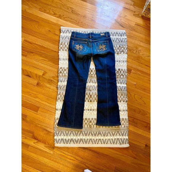Paige distressed flare Jeans size 28 - Picture 3 of 5